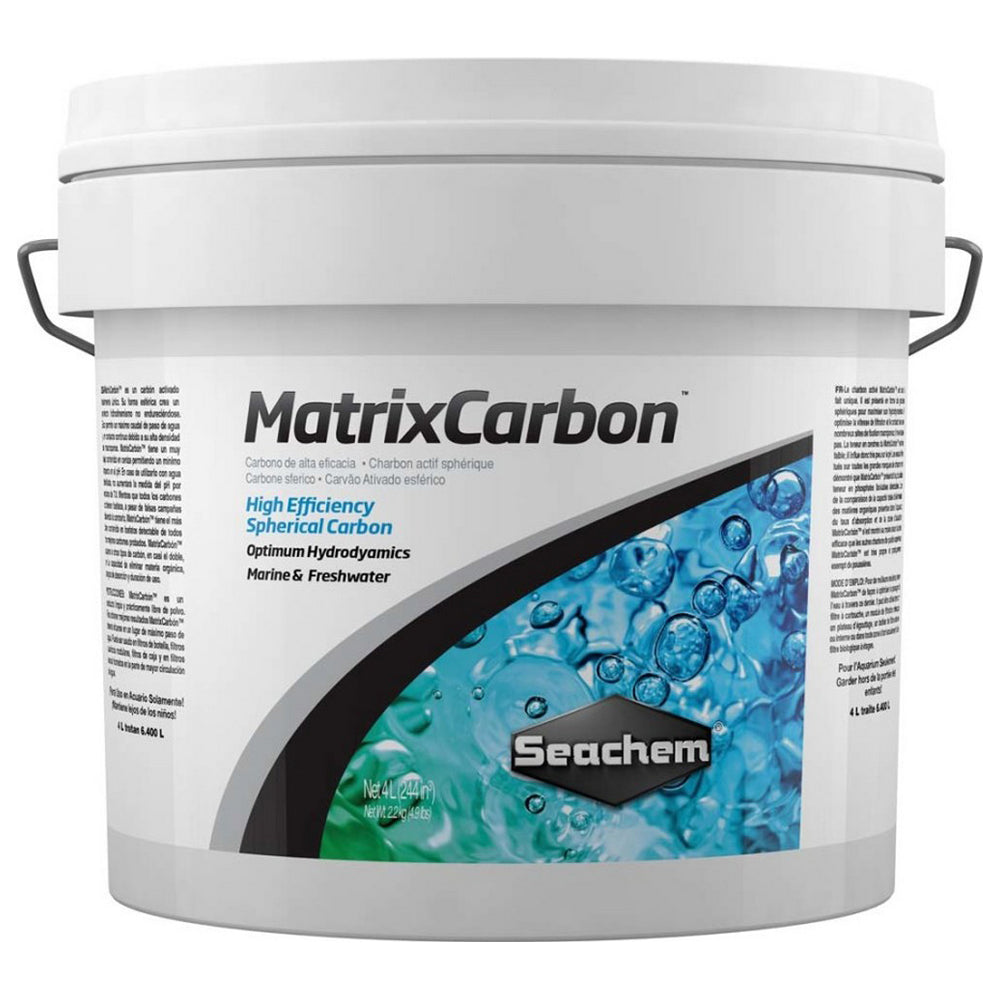 Seachem, Seachem Laboratories MatrixCarbon Activated Carbon Media, 4 Liters