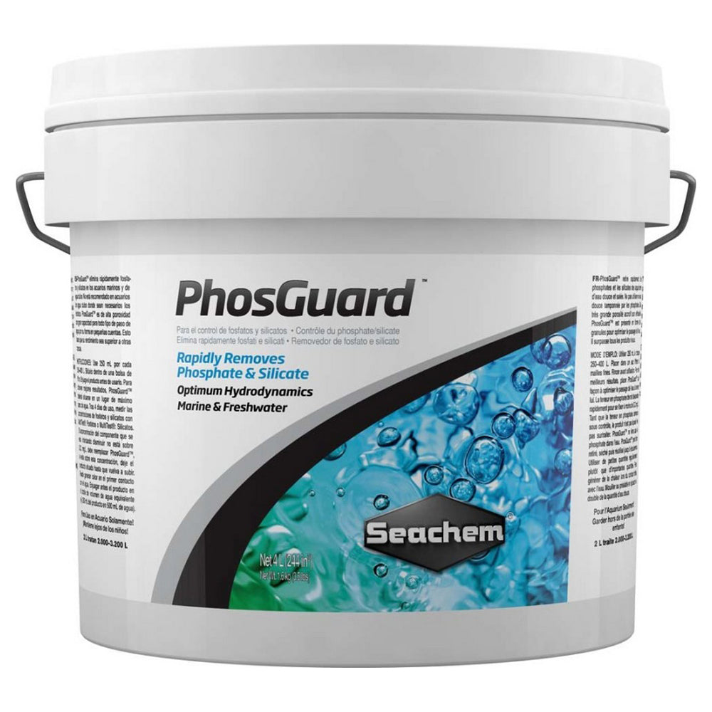 Seachem, Seachem Laboratories PhosGuard Phosphate and Silicate Remover, 4 Liters