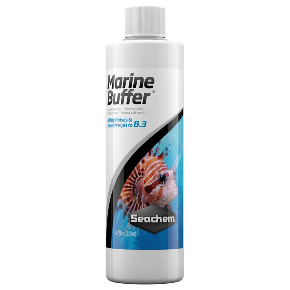 Seachem, Seachem Laboratories Liquid Marine Buffer Saltwater Aquarium Water Treatment, 16.9 Oz