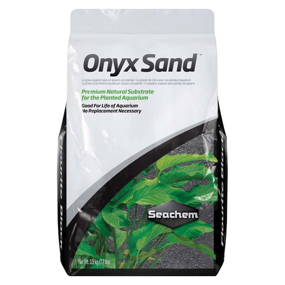 Seachem, Seachem Laboratories Onyx Sand Planted Aquarium Substrate, 7.7 Lbs