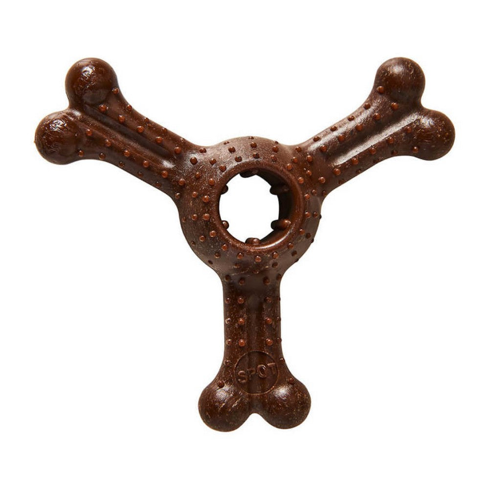 Bam-Bone Plus Triple Chew Dog Toy Bison,  4 Inches by Bam-Bone