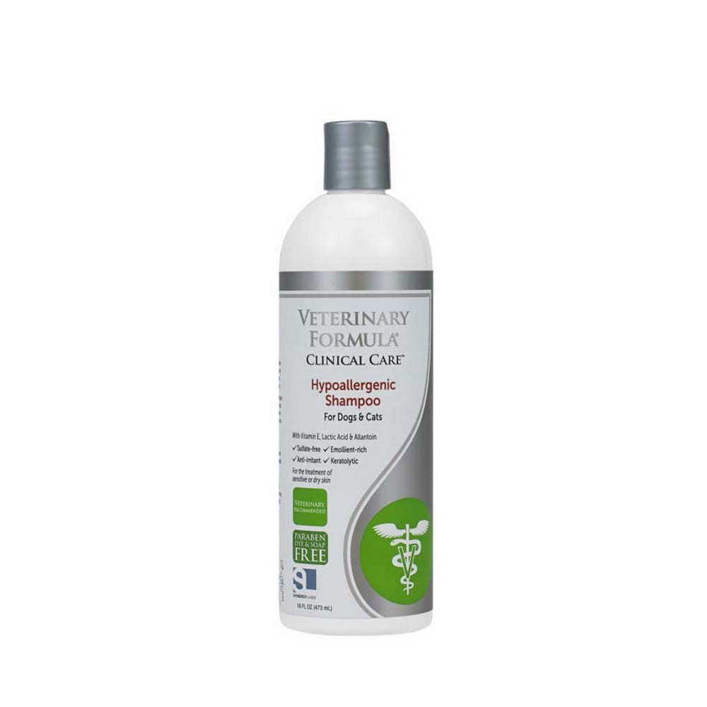 Synergy Labs, Synergy Labs Veterinary Formula Clinical Care Hypoallergenic Shampoo, 16 Oz