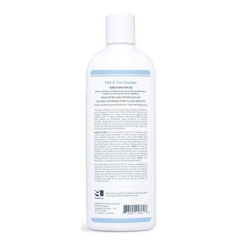Synergy Labs, Synergy Labs Flea and Tick Shampoo for Dogs, 16 Oz