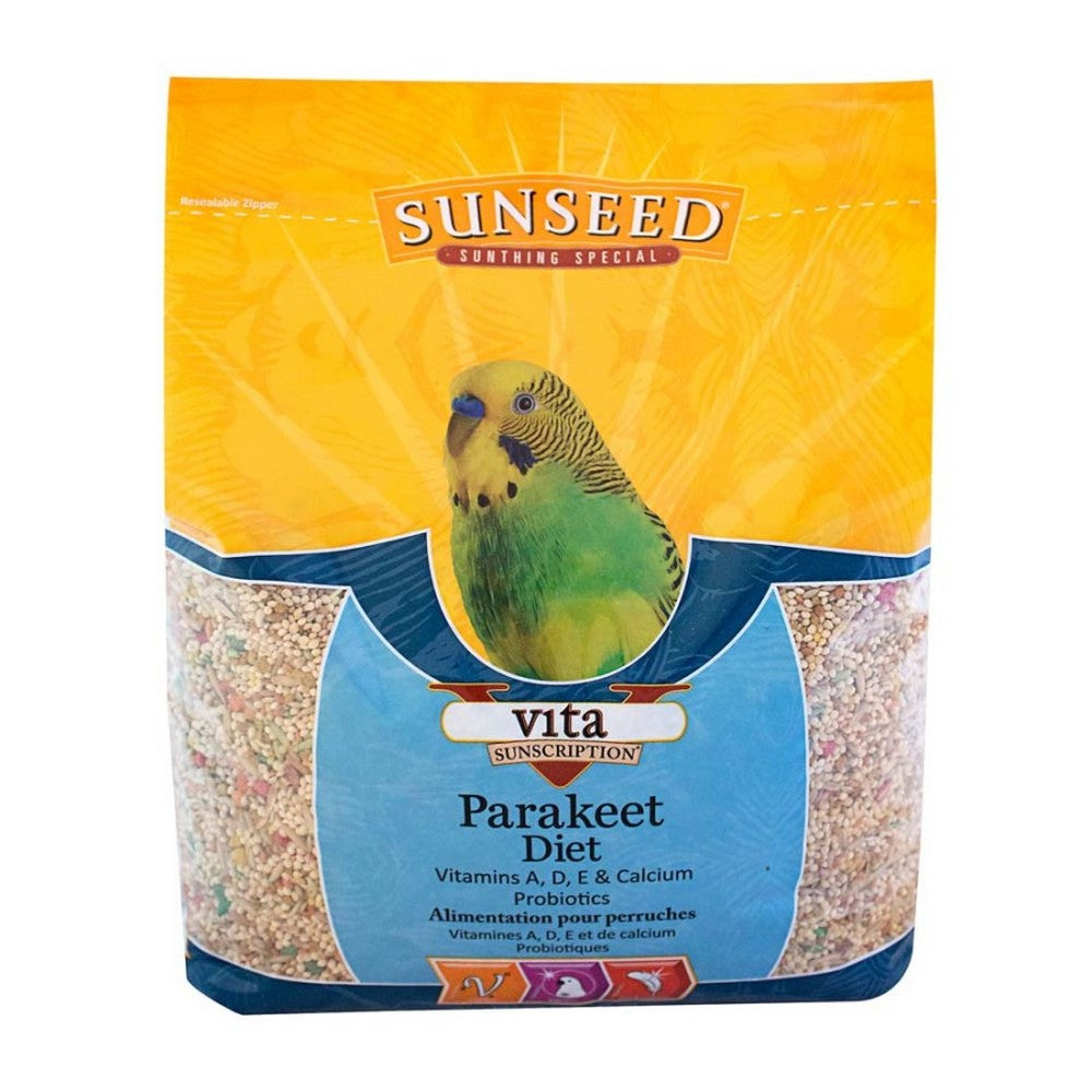 Sun Seed Co, Sun Seed Vita Sunscription Parakeet Diet Bird Food, 5 Lbs