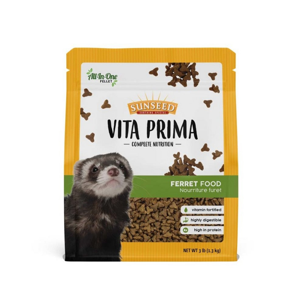 Sunseed, Sun Seed Vita Prima Ferret Dry Food, 3 Lbs