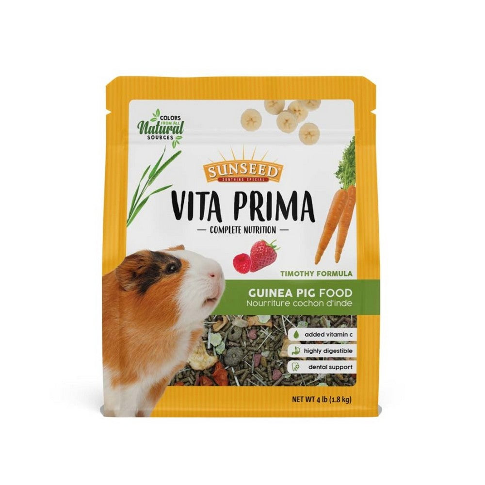 Sun Seed Co, Sun Seed Vita Prima Guinea Pig Dry Food, 4 Lbs