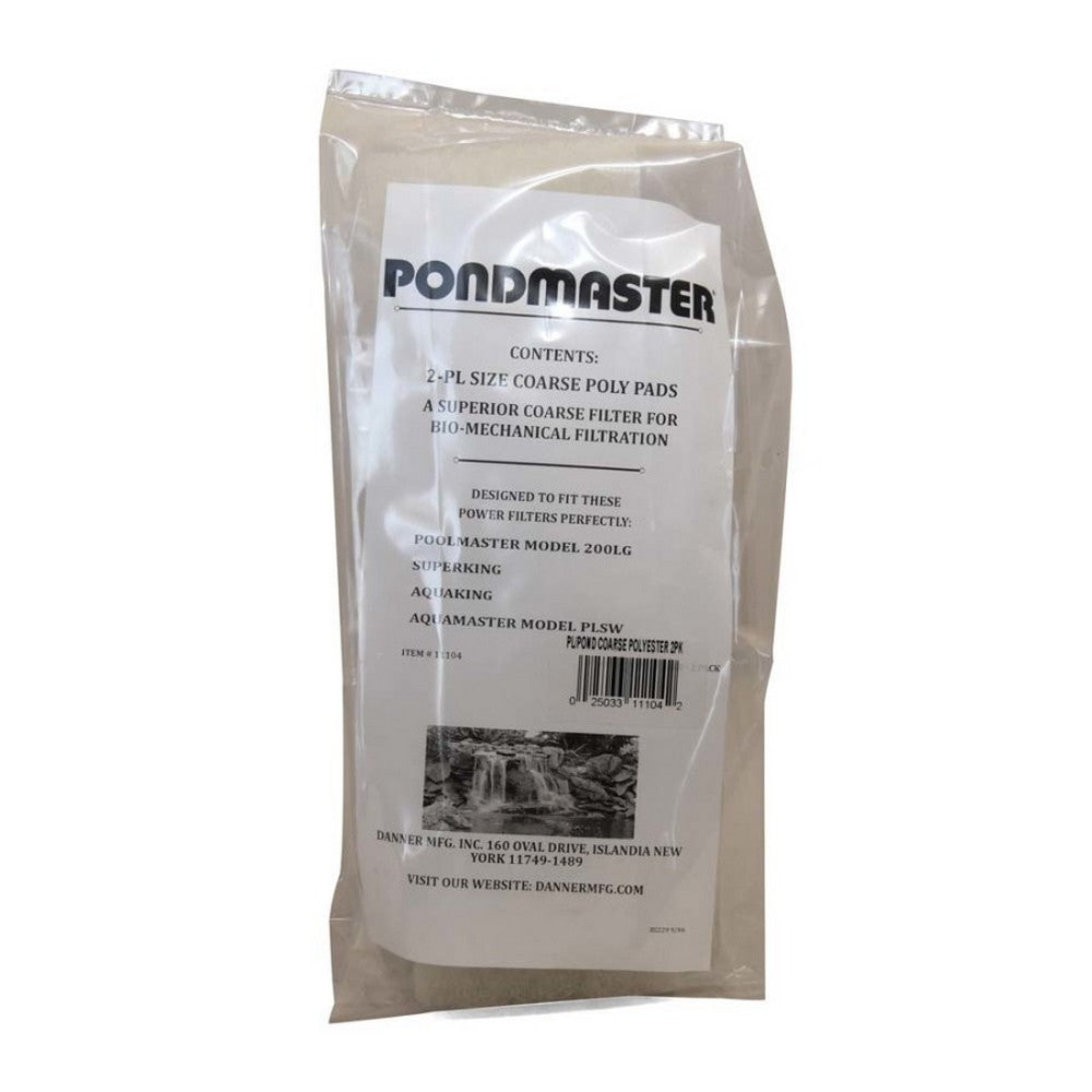 Danner Replacement Media Coarse Poly Filter for PM2 1 Each / 12 Inches X 4 Inches (2 Pack) by Danner