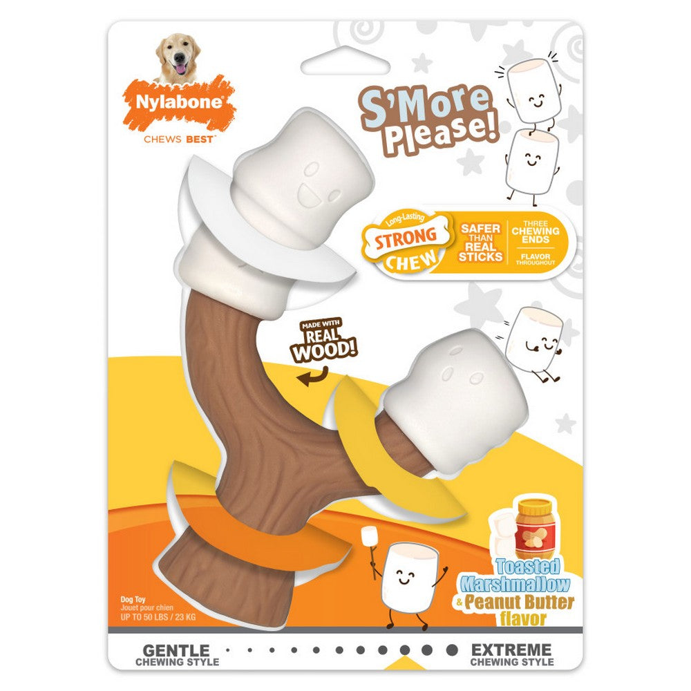 Nylabone, Nylabone Strong Chew Marshmallow Stick Dog Toy, 1 Each, Large/Giant, Up To 50 Lbs