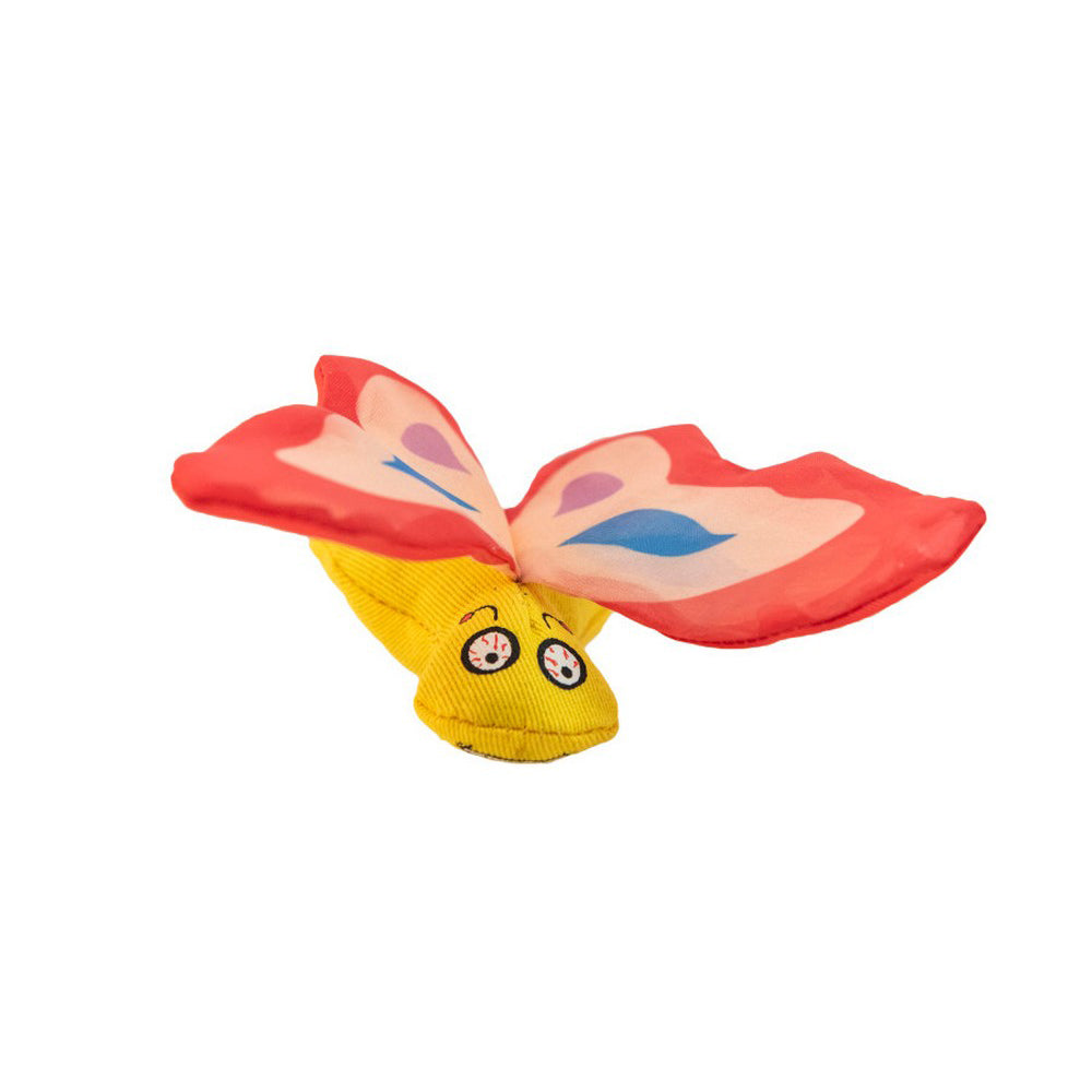 Yeowww! Butterfly Catnip Cat Toy Red,  One Size by Yeowww! Catnip
