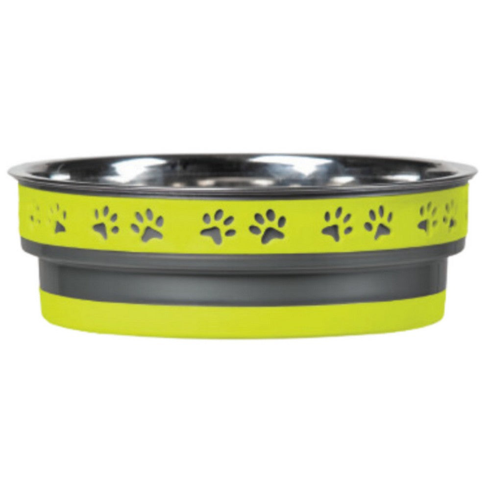 Loving Pets Corsa Pet Bowl Lightning Yellow,  Medium by Loving Pets