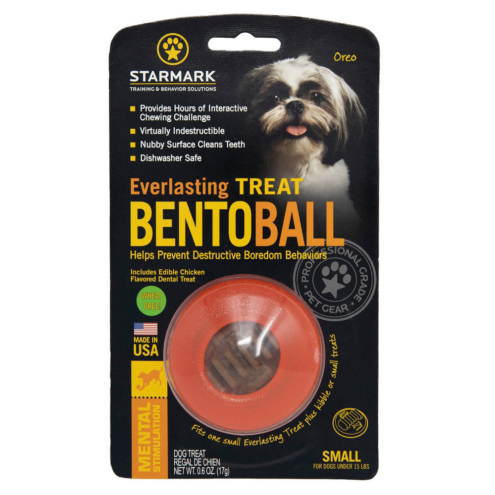 Starmark, Starmark Everlasting Treat Bento Ball Dog Chew Toy, 1 Each / Small