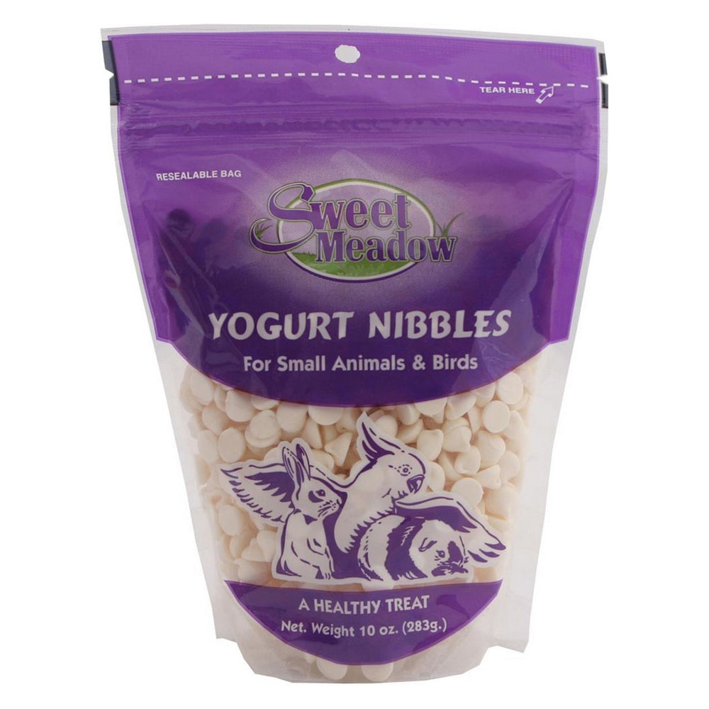 Sweet Meadow Farm, Sweet Meadow Farm Yogurt Nibbles Treat for Small Animals, 10 Oz