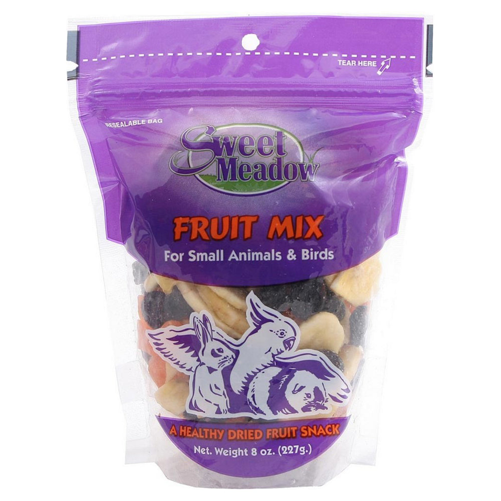 Sweet Meadow Farm, Sweet Meadow Farm Fruit Mix Treat for Small Animals, 8 Oz