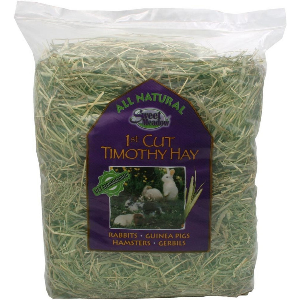 Sweet Meadow Farm, Sweet Meadow Farm 1st Cut Timothy Hay for Small Animals, 40 Oz