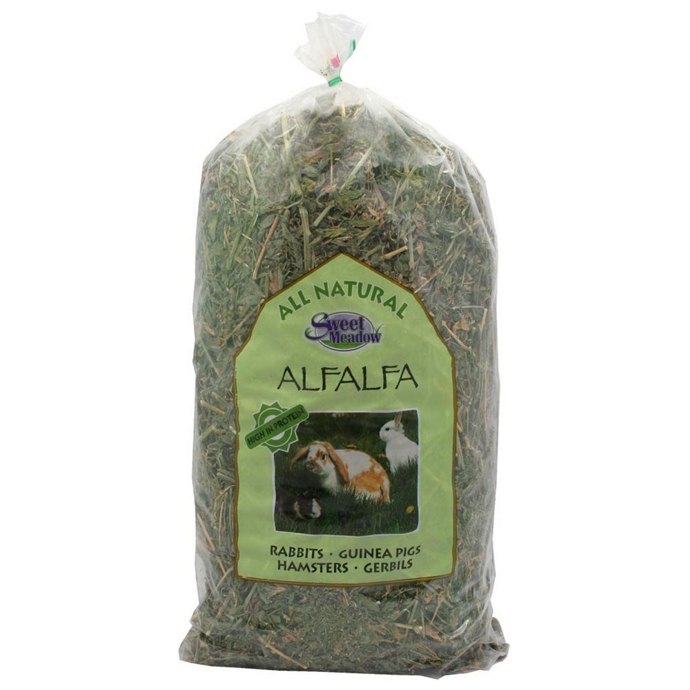 Sweet Meadow Farm, Sweet Meadow Farm Alfalfa Hay for Small Animals, 1 Each / 24 Oz