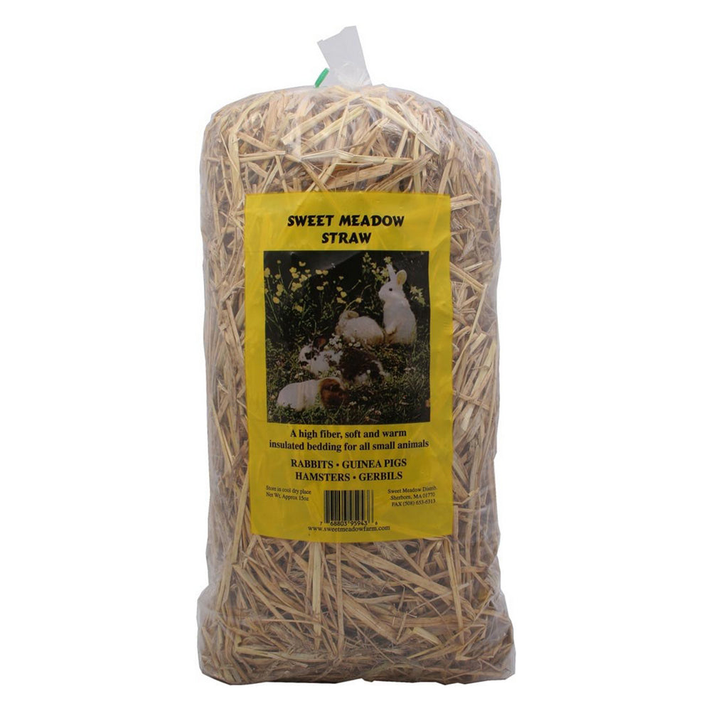 Sweet Meadow Farm, Sweet Meadow Farm Straw for Small Animals, 15 Oz