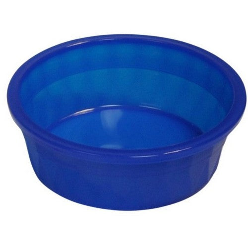 Van Ness Plastics, Van Ness Plastics Heavyweight Crock Dish, Translucent Blue, 106 Ounces, Jumbo