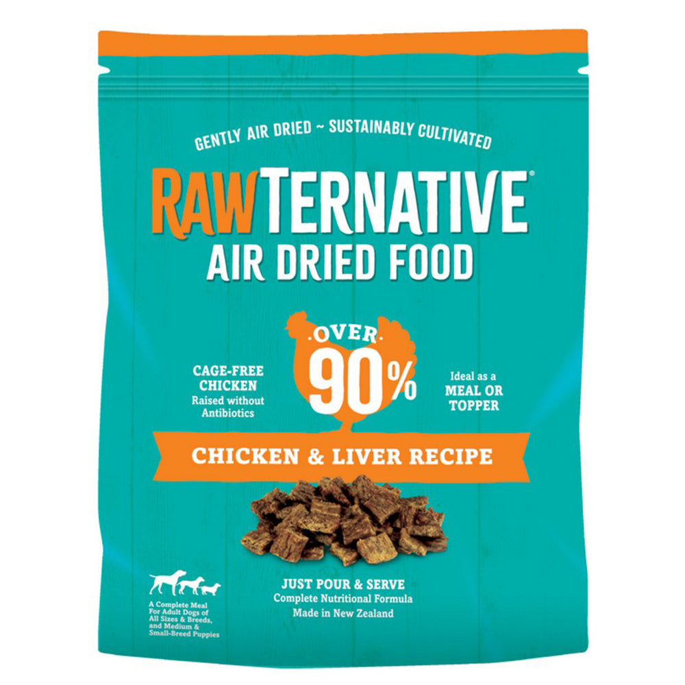 Grandma Mae's Country Naturals, Grandma Mae's Country Naturals Rawternative Air Dried Dog Food, Chicken & Liver,  5 Lbs