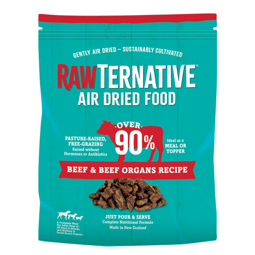 Grandma Mae's Country Naturals, Grandma Mae's Country Naturals Rawternative Air Dried Dog Food, Beef & Beef Organs,  5 Lbs