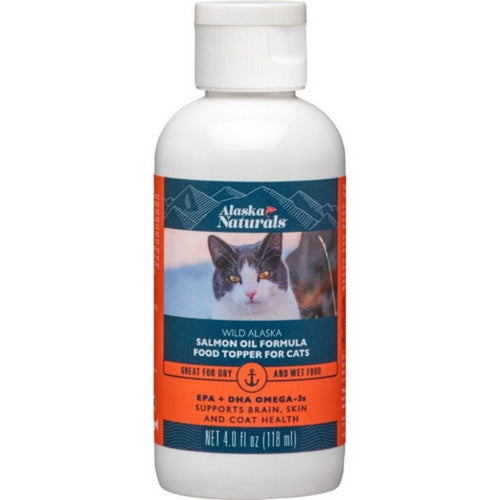 Alaska Naturals, Salmon Oil Formula For Cats, 4 Oz, Salmon