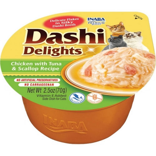 Dashi Delight, Inaba Dashi Delights Flakes In Broth, 2.5 Oz (Case Of 6)