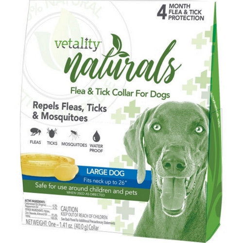 Vetality Naturals Flea & Tick Collar LG by Tevrapet