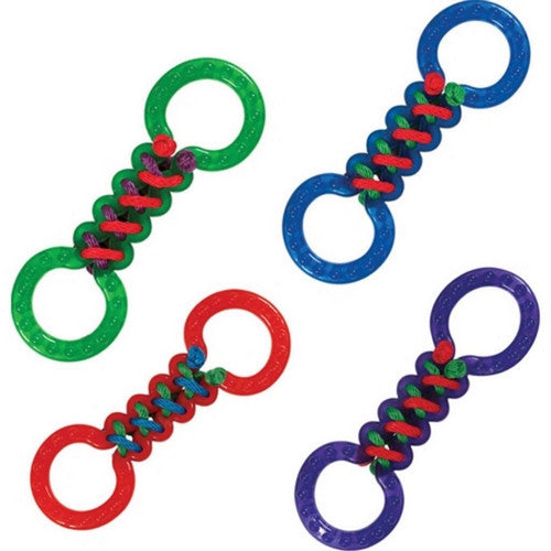 Boss Pet, Chomper Braided Tpr Double Tug Toy, 12.75 Inches, Assorted