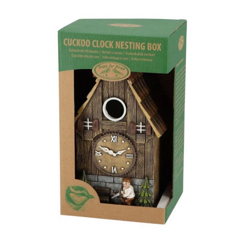 Esschert Design, Esschert Design Greenhouse Birdhouse, 5.3 X 5.2 X 9.7 Inches, Gray/Resin
