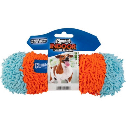 JW, Chuckit! Indoor Tumble Bumper, Medium,Orange