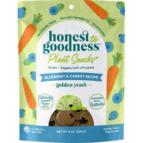 Honest To Goodness Golden Years Senior Treats 8 Oz, Blueberry/Carro by Honest To Goodness