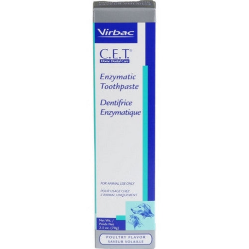 C.E.T. Enzymatic Toothpaste For Dogs & Cats 2.5 Oz / 70 GM, Poultry by C.E.T.