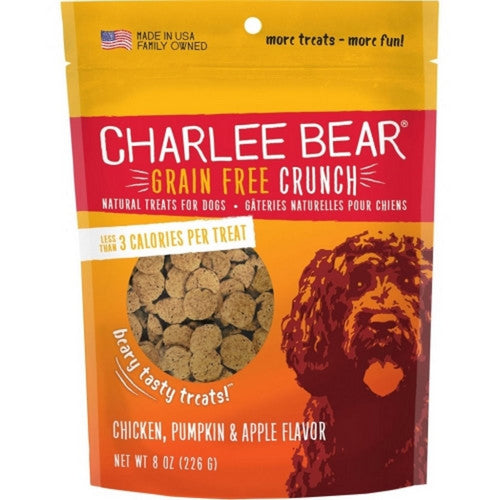 Charlee Bear Grain Free Crunch 8 Oz, Chicken/Pumpkin by Charlee Bear