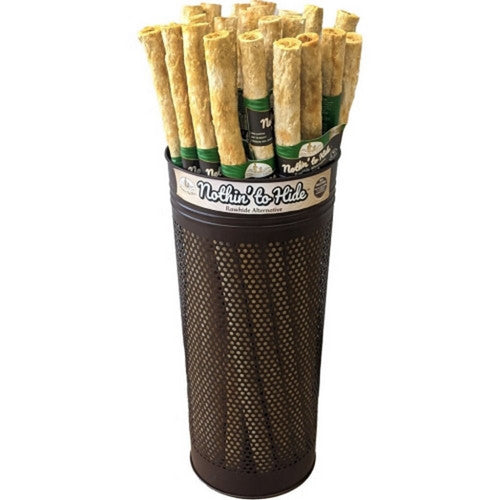 Pup Ice, Nothin' To Hide Rawhide Alternative Rolls, 24 IN-24 PC,Chicken