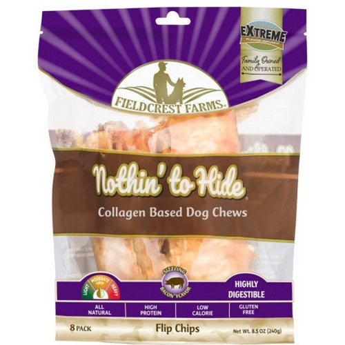 Nothin' To Hide Flip Chip 8 Pack,Bacon by Fieldcrest Farms