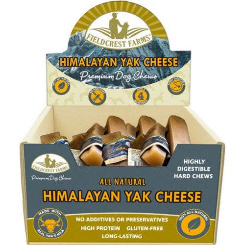 Fieldcrest Farms, Fieldcrest Farms Himalayan Yak Cheese, 30 Count, Large / Cheese (Case Of 30)