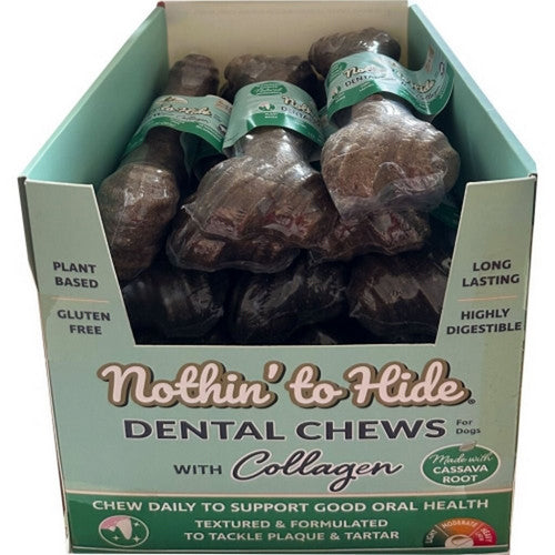 Pup Ice, Nothin' To Hide Dental Bone, 7 Inches, Beef (Case Of 13)