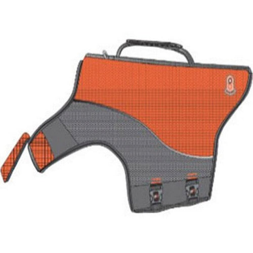 Goo-Eez Dog Life Vest Small,Orange/Grey by Goo-Eez