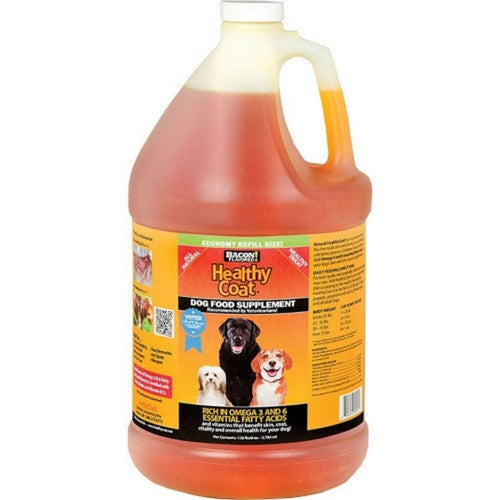 Healthycoat, Healthycoat Dog Food Supplement, 1 Gallons,Bacon