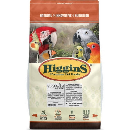Higgins Protein Egg Food Dietary Supplement 20 Lbs by Higgins