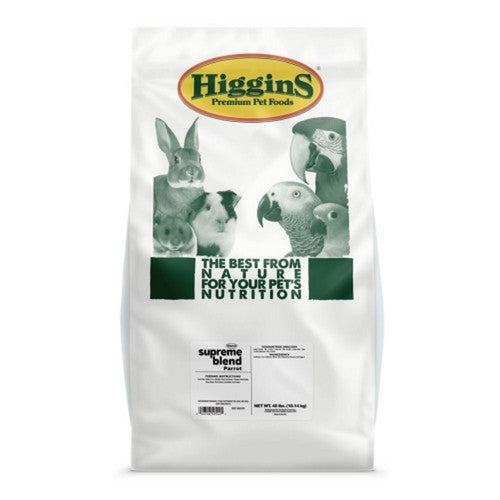Higgins, Supreme Blend Parrot, 40 Lbs