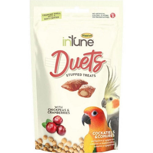 Higgins, Intune Duets Treats For Conures And Lovebirds, 3 Oz, Cranberry