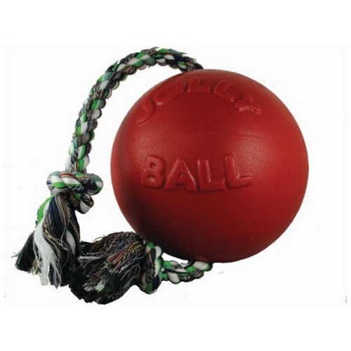 Jolly Pets Romp-N-Roll Ball Small,Red by Jolly Pets