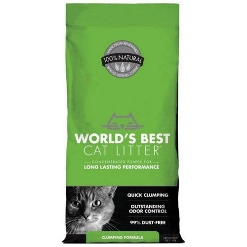 World'S Best Cat Litter Clumping Formula 28 Lbs by Worlds Best Cat Litter
