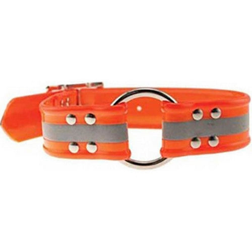 Omni Pet, Sunglo Reflective Dog Collar, 1 X 25 Inches,Orange