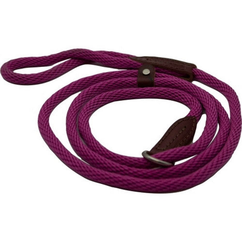 British Slip Loop Rope Leads For Dogs 6 Feet,Royal Blue by Omni Pet