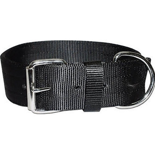 Bravo 2 Ply Nylon Dog Collar 2 X 23 Inches,Black by Omni Pet