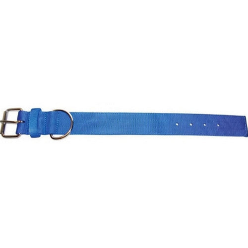 Bravo 2 Ply Nylon Dog Collar 2 X 23 Inches,Blue by Omni Pet