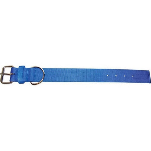 Bravo 2 Ply Nylon Dog Collar 2 X 25 Inches,Blue by Omni Pet
