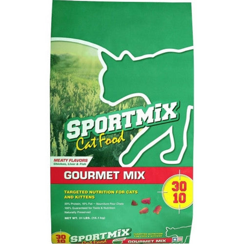 Sportmix Gourmet Cat Food 31 Lbs,Chicken/Liver/F by Earthborn