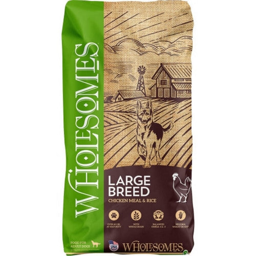 Earthborn, Wholesomes Whole Grain Lg Breed Dog Food, 40 Lbs,Chicken/Rice